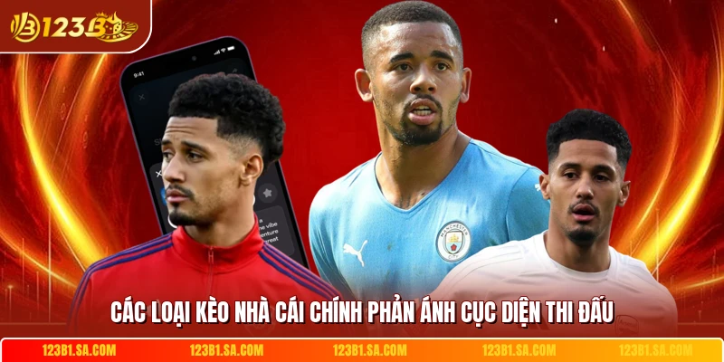 Các loại kèo nhà cái chính phản ánh cục diện thi đấu