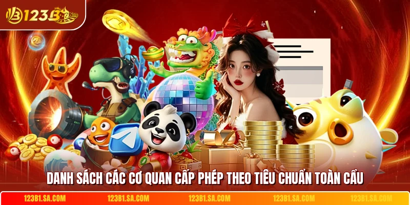 Danh sách các cơ quan cấp phép theo tiêu chuẩn toàn cầu