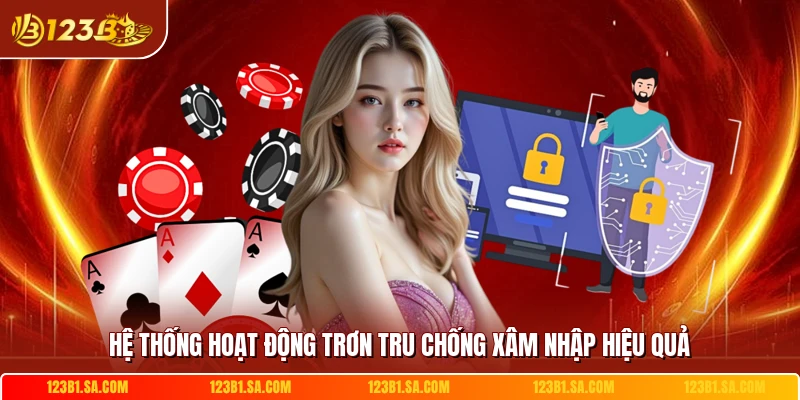 Hệ thống hoạt động trơn tru chống xâm nhập hiệu quả